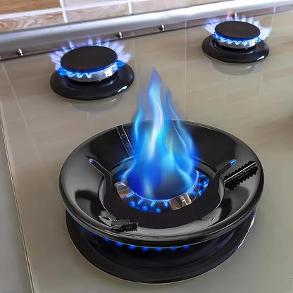 Gas Saver Burner Stand Gas Chula Burner Gas Saver Stand Jali Ring Fire & Windproof Energy Saving, Gas Chula Support Stand 4 Legs Supported For Indian